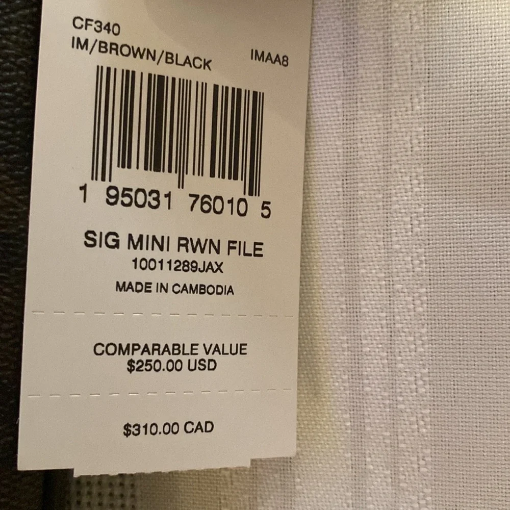 Authentic Coach Rowan File Bag - Picture 6 of 7